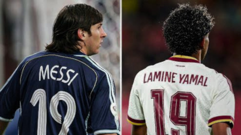 lionel messi vs lamine yamal