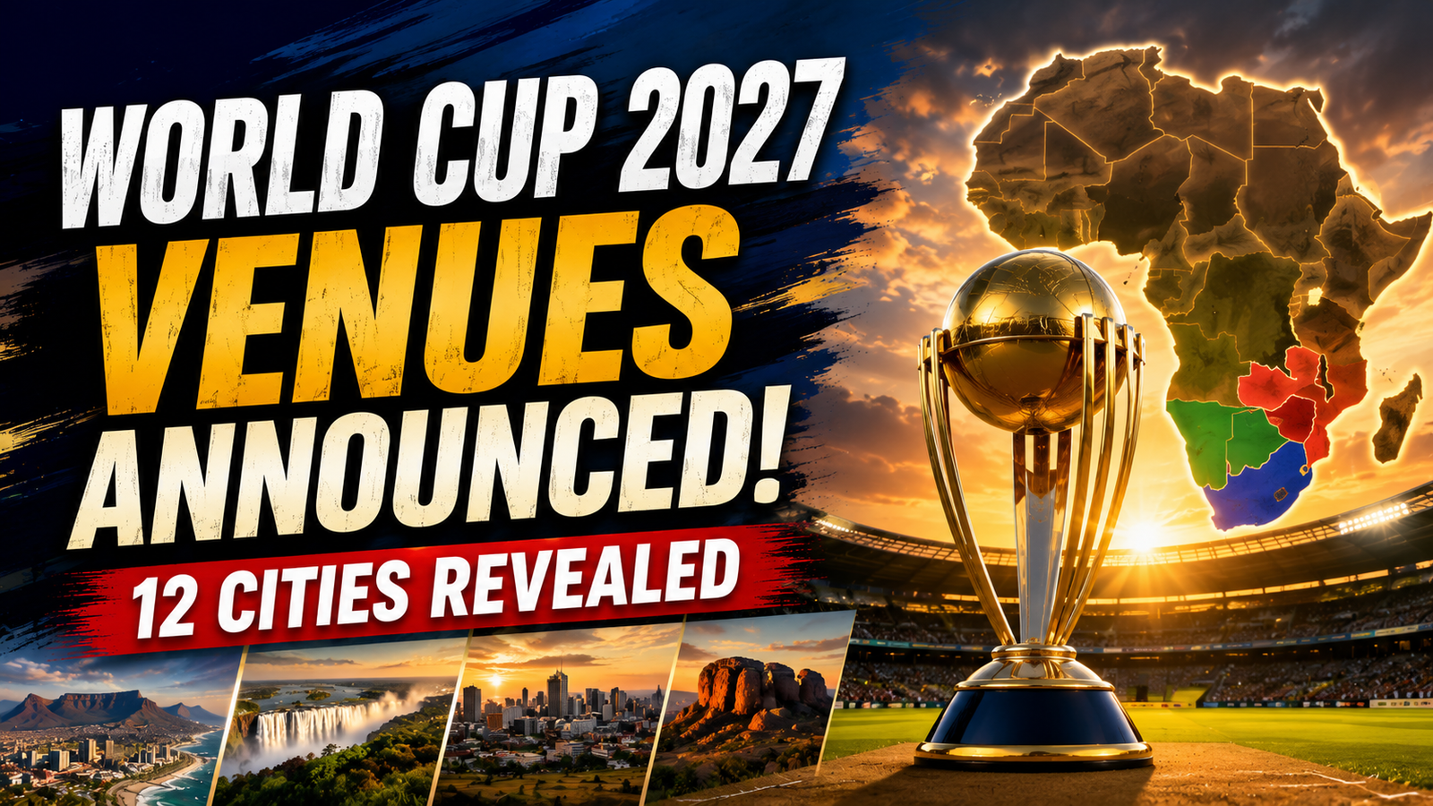 Cricket World Cup 2027 venues