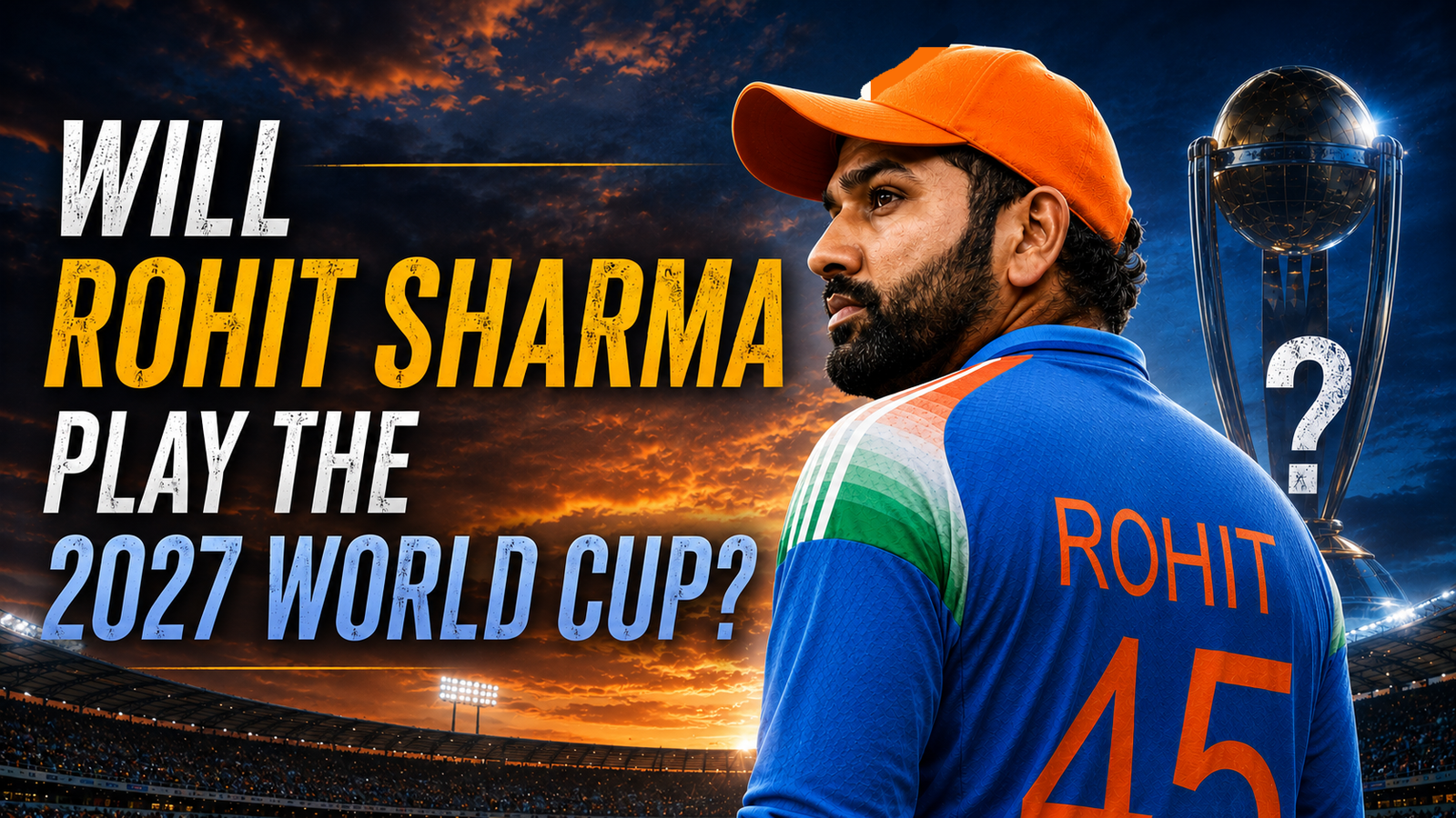 Will Rohit Sharma play the 2027 World cup