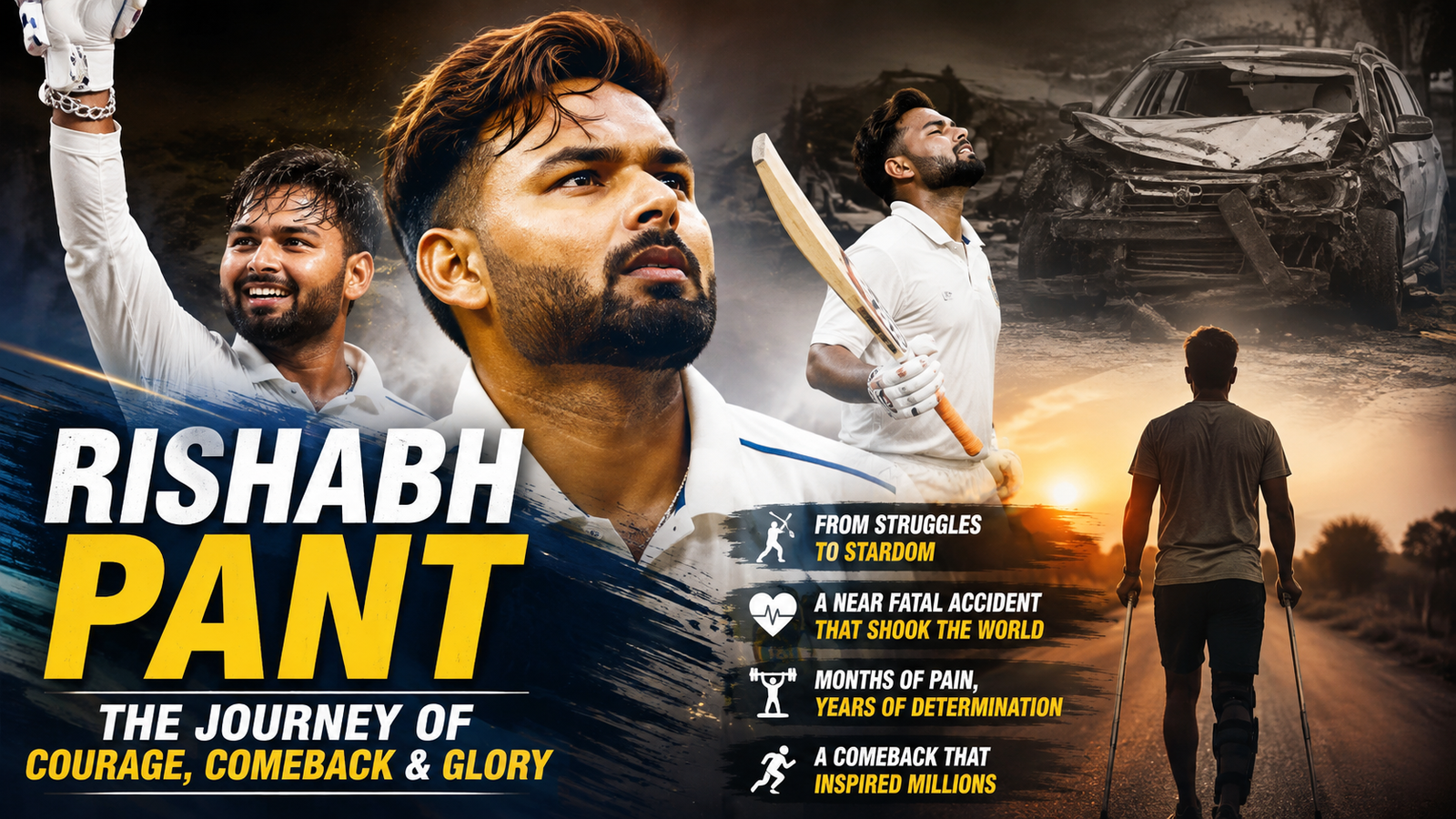 Rishabh Pant biography: Struggles comeback records
